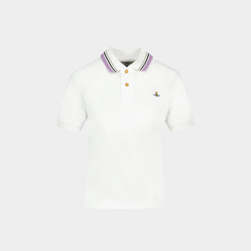 Mini Classic Polo - Vivienne Westwood - Cotton - White