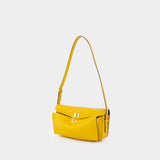 Paris M Shoulder Bag - Balenciaga - Leather - Yellow