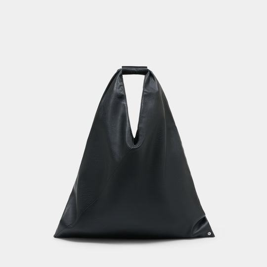 Classic Japanese Shoulder Bag - MM6 Maison Margiela - Synthetic - Black