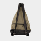 Hakama Tuck Backpack - YOHJI YAMAMOTO - Synthetic - Khaki