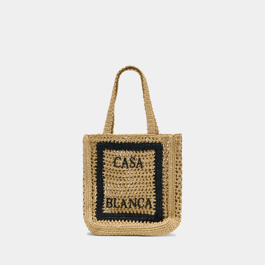 Tote bag - Casablanca - Raffia - Beige