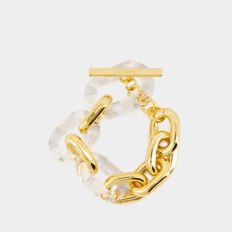 ブレスレット Xl Link Bracelet - Rabanne - Aluminum - Gold Xl Link Bracelet - Rabanne - Aluminum - Gold