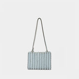 Shoulder Bag - Rabanne - Leather - Blue
