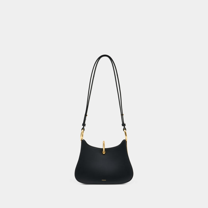 Ring Small Shoulder Bag - Rabanne - Leather - Black