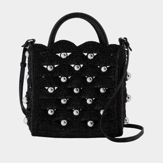 Crossbody - Rabanne - Raffia - Black