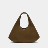 Folded Bag Shoulder Bag - Coperni - Leather - Brown