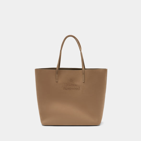 Studio Travel Bag - Vivienne Westwood - Leather - Beige