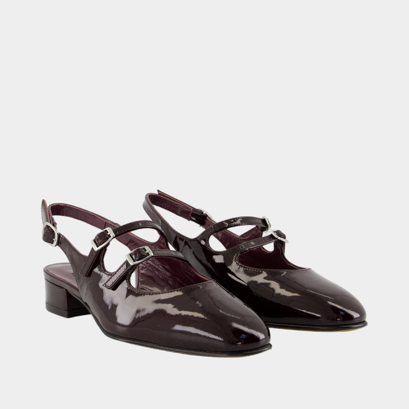 Peche 25 Sandals - Carel - Leather - Brown