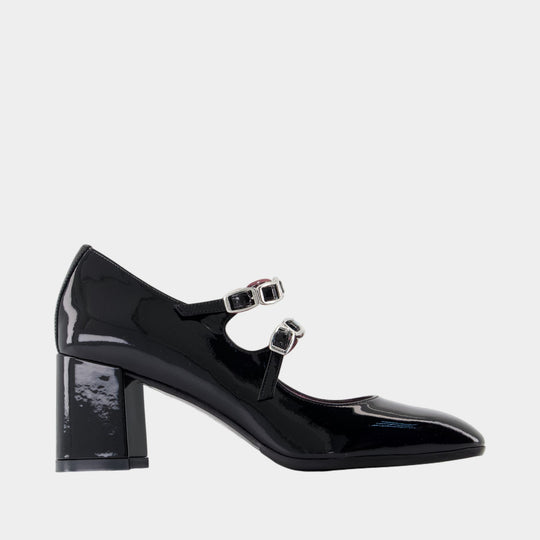 Alice B Pumps - Carel - Leather - Black