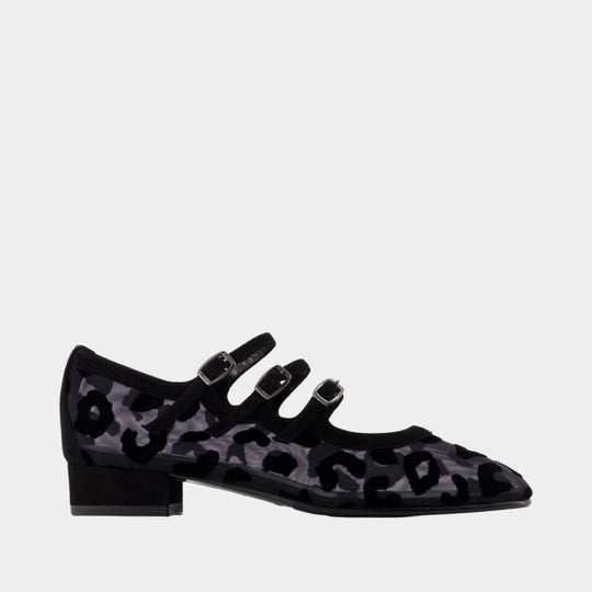 Ariana R ballet flats - Carel - Leather - Black