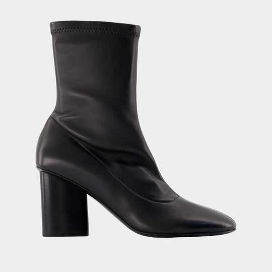 Lucia ankle boots - Carel - Leather - Black