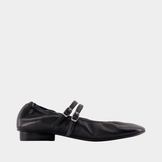 Tatiana Ballerinas - Carel - Leather - Black