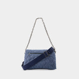 Rocky Xl Scale Glitter Crossbody - Zadig & Voltaire - Denim - Blue