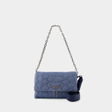 Rocky Xl Scale Glitter Crossbody - Zadig & Voltaire - Denim - Blue