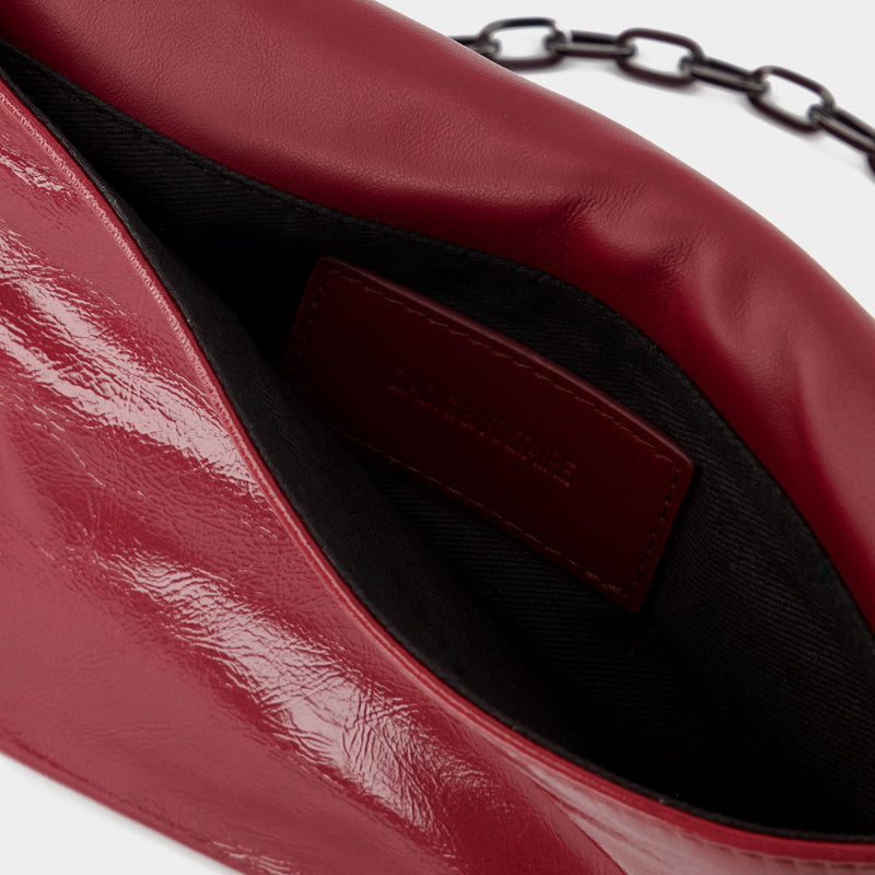 ☆韓国の人気☆【ROUGE ET LE NOIR】☆EERO CROSS BA.G☆バッグ Rock Eternal Crossbody - Zadig & Voltaire - Leather - Grey