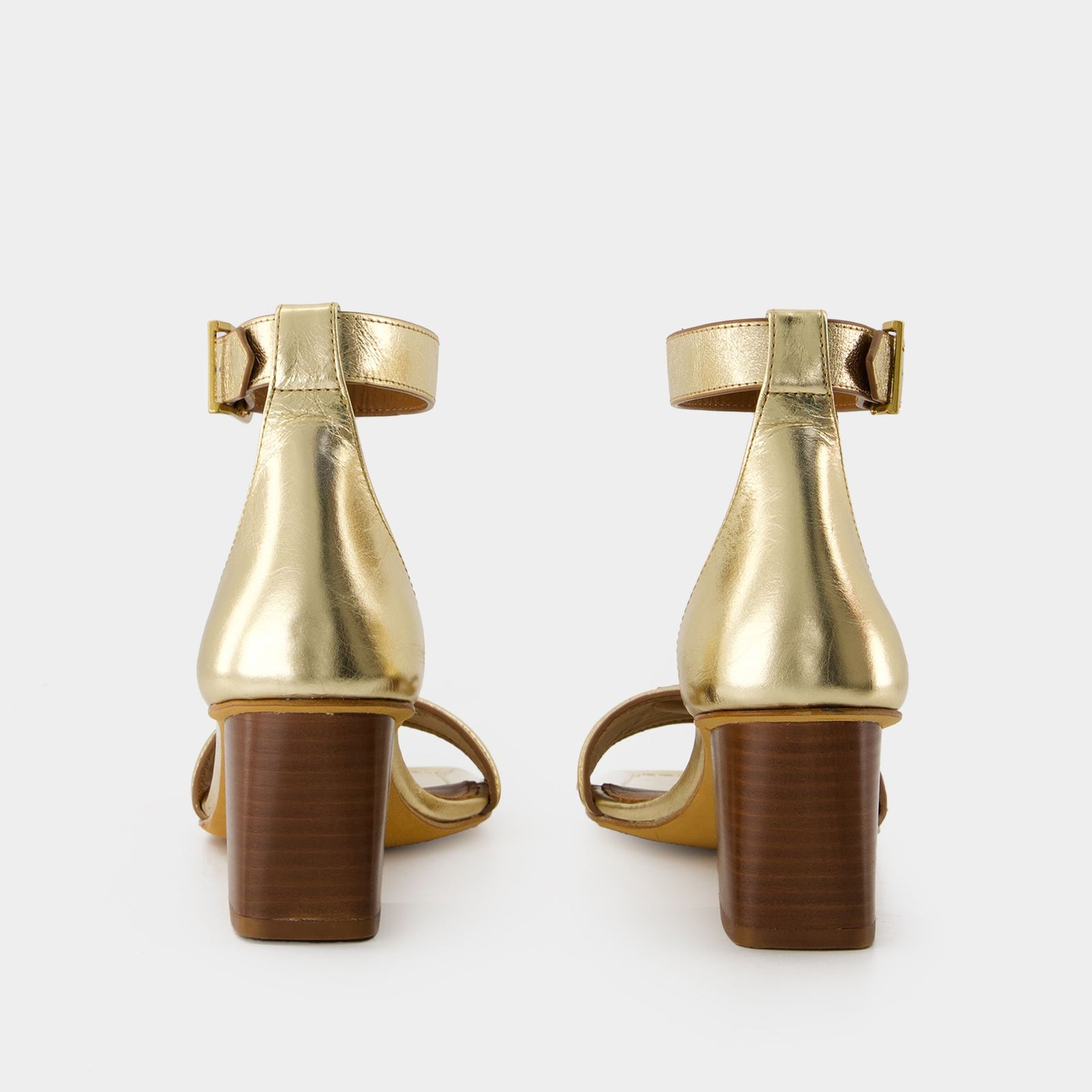 Caprese Wings Sandals - Zadig & Voltaire - Leather - Gold