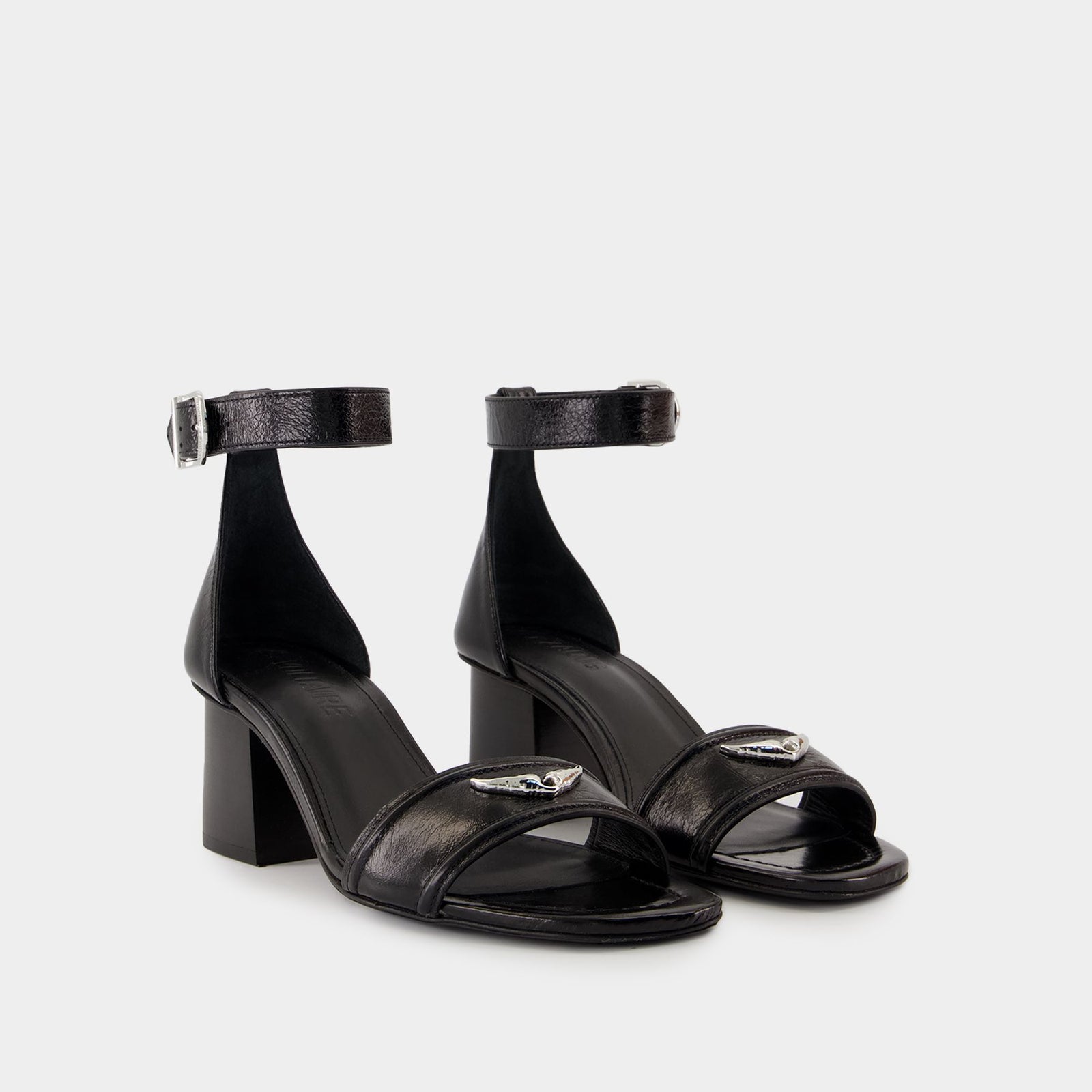 サンダル・ミュール Caprese Wings Sandals - Zadig & Voltaire - Leather - Black Caprese Wings Sandals - Zadig & Voltaire - Leather - Black