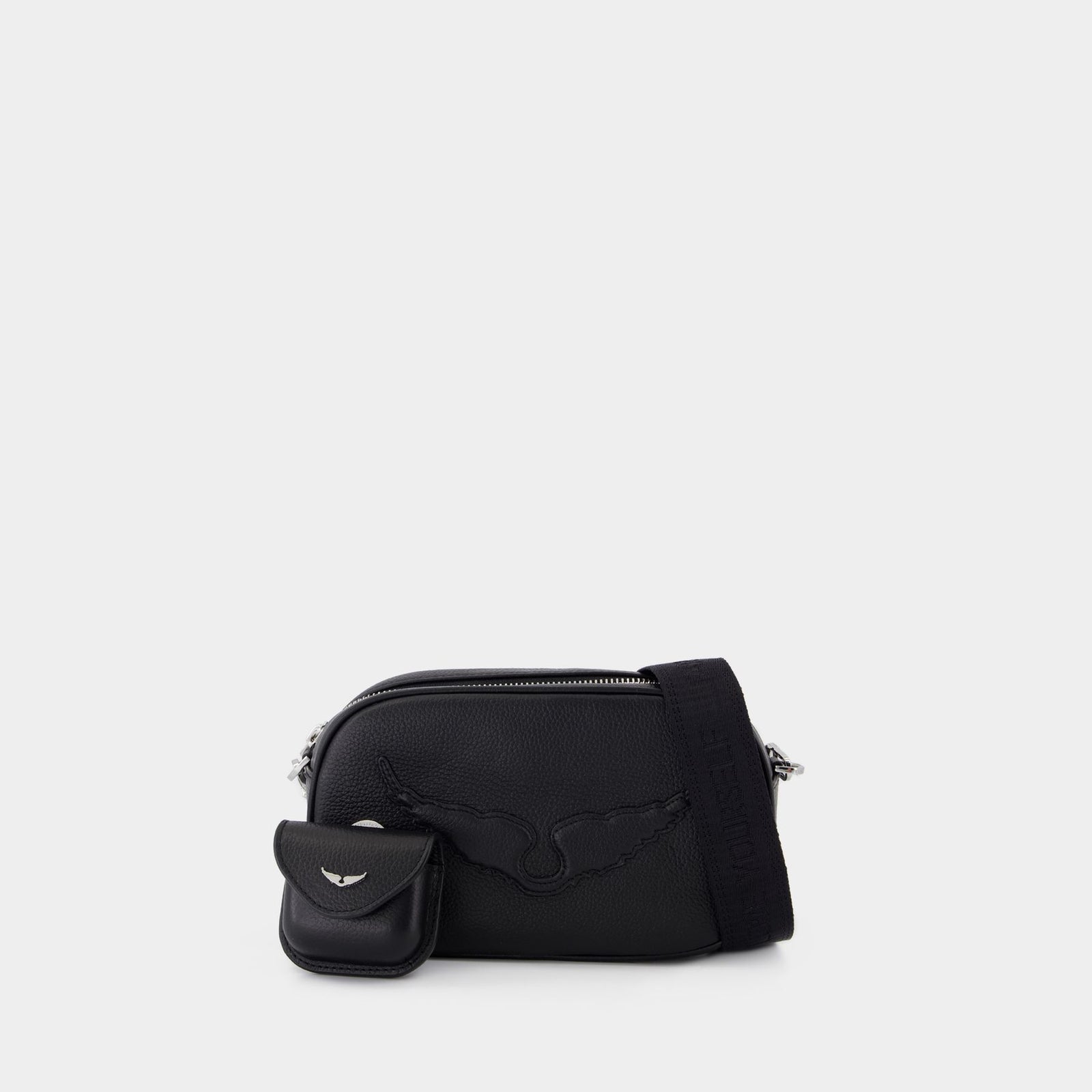 ZADIG & VOLTAIRE ブラックショルダーバッグ Le Zazi Crossbody - Zadig & Voltaire - Leather - Black