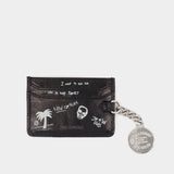 Sunny Pass Tag Card Holder - Zadig & Voltaire - Leather - Black
