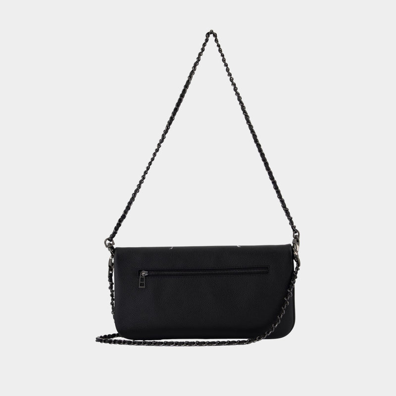 Rock Wallet On Chain - Zadig & Voltaire - Leather - Black