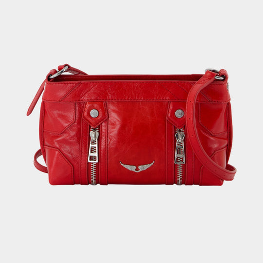 Sunny Mood Crossbody - Zadig & Voltaire - Leather - Red