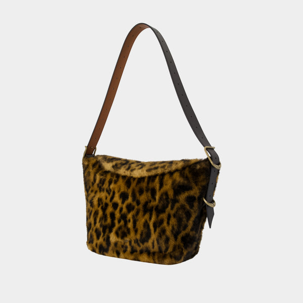 Jane Leo Crossbody - Zadig & Voltaire - Fake Fur - Brown