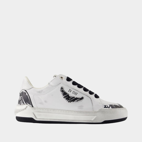 Fly Wings Sneakers - Zadig & Voltaire - Leather - White