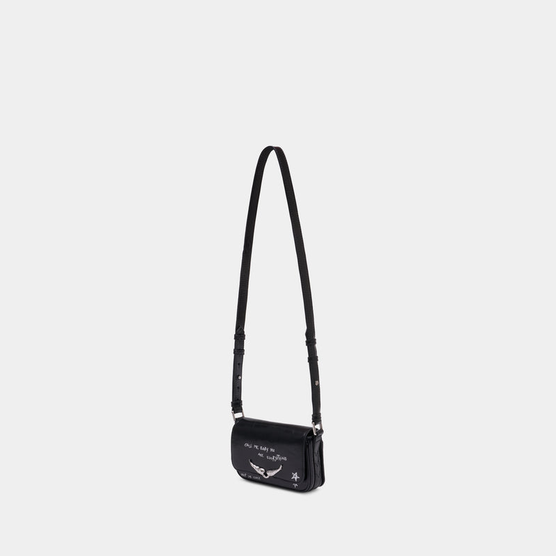 Le Zazi Shoulder Bag - Zadig & Voltaire - Leather - Black