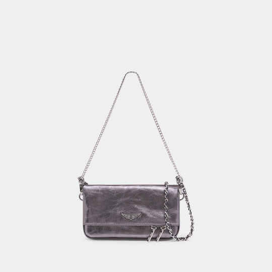Rock Nano Crossbody - Zadig & Voltaire - Leather - Silver