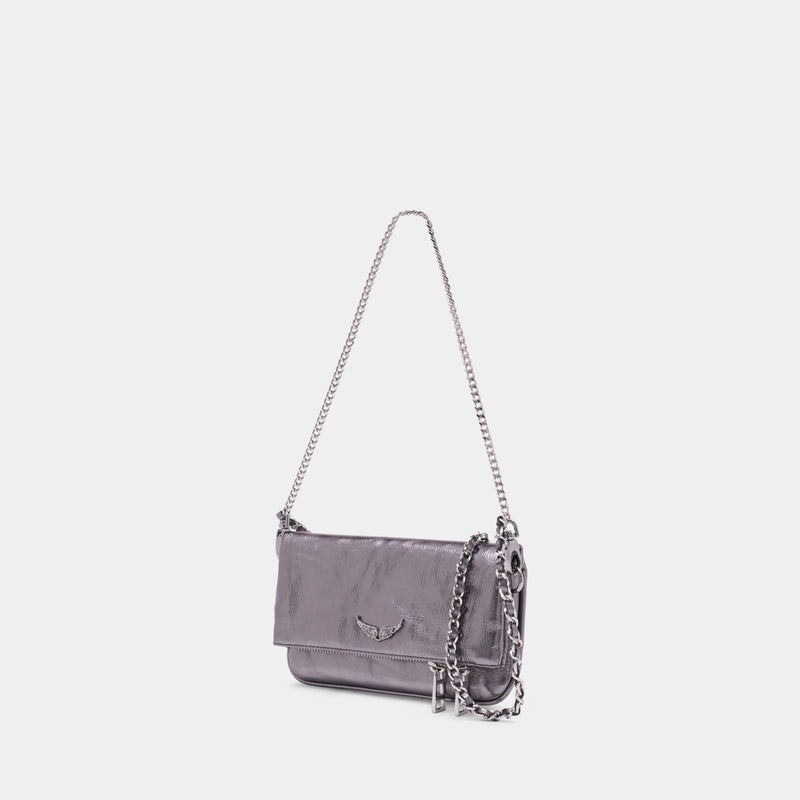 Rock Nano Crossbody - Zadig & Voltaire - Leather - Silver