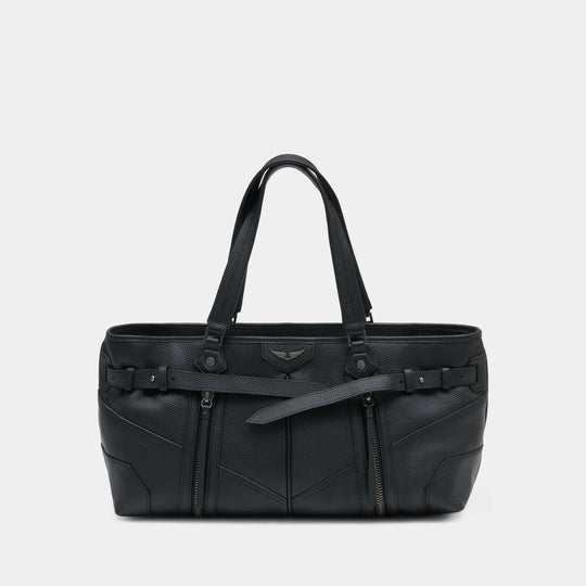 Sunny Travel Bag - Zadig & Voltaire - Leather - Black