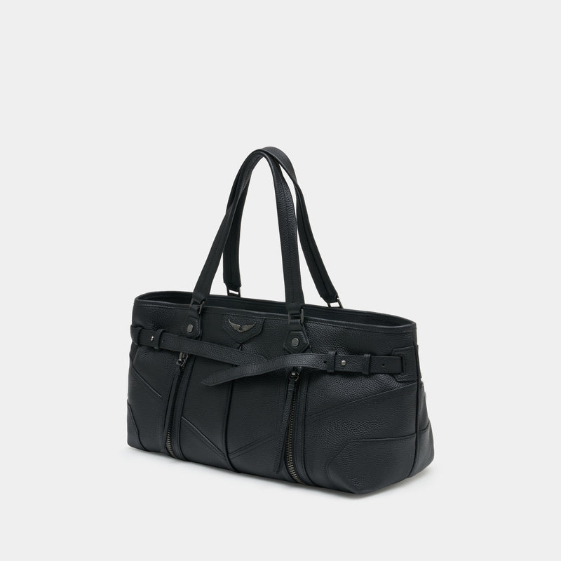 Sunny Travel Bag - Zadig & Voltaire - Leather - Black