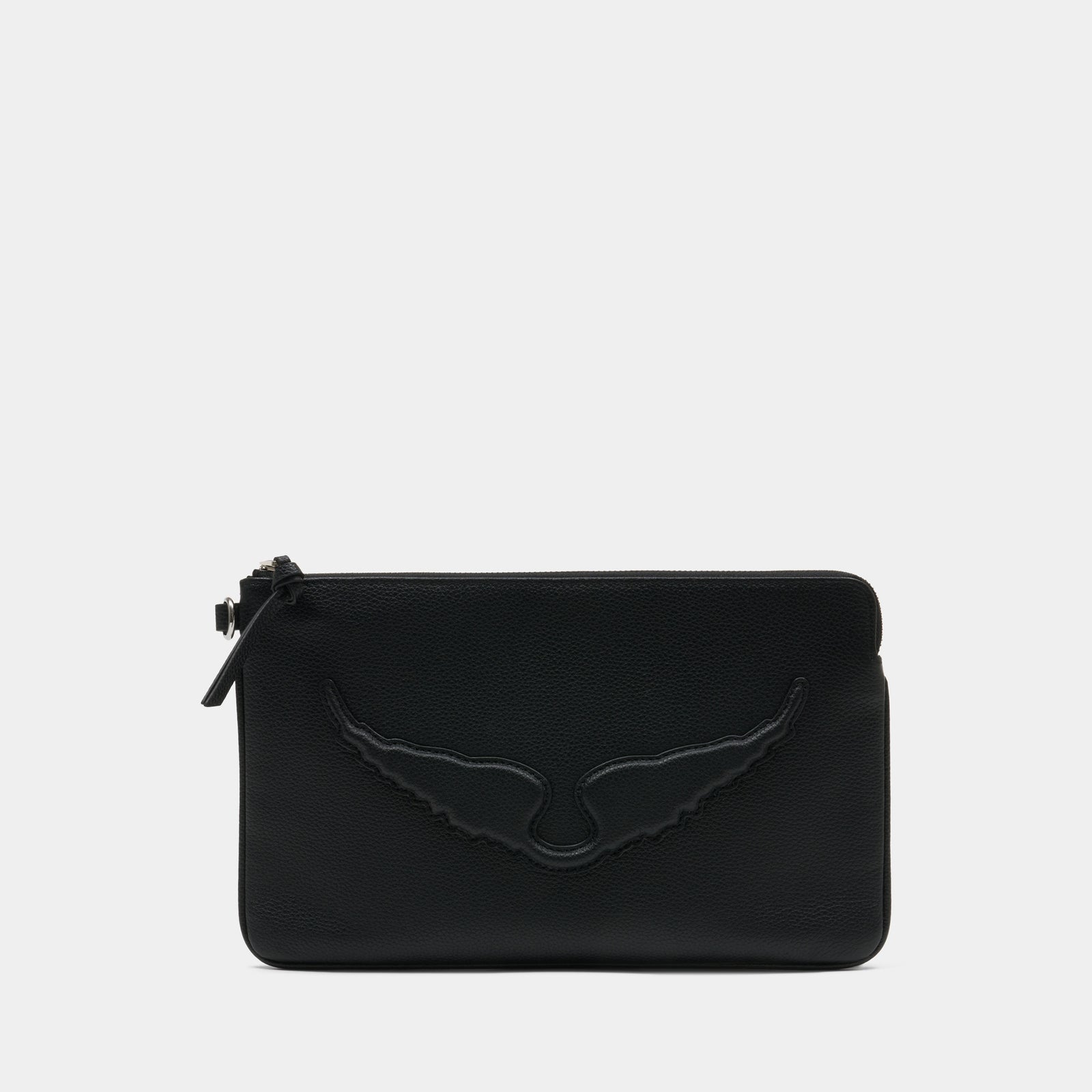 Angel clutch bag - Zadig & Voltaire - Leather - Black