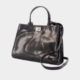 Jack Nano Vintage Patent Bag - Zadig & Voltaire - Leather - Black