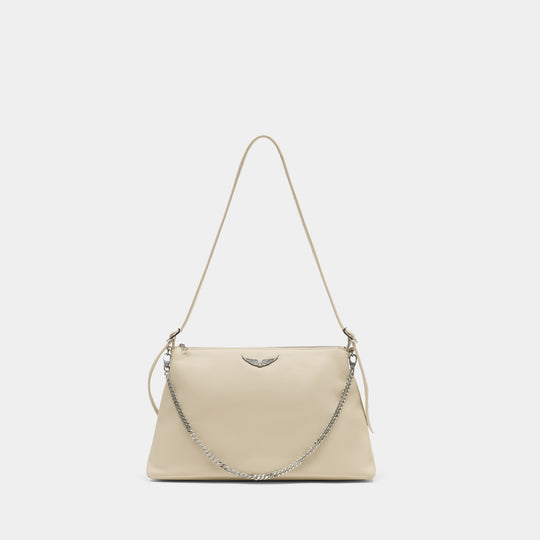 Jim Shoulder Bag - Zadig & Voltaire - Leather - White
