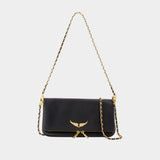Rock Soft Wild Crossbody - Zadig & Voltaire - Leather - Black