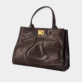 Jack Nano Vintage Patent Bag - Zadig & Voltaire - Leather - Brown
