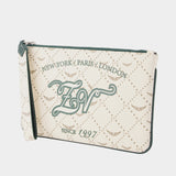 Z Monogram Tennis Pouch - Zadig & Voltaire - Synthetic - White