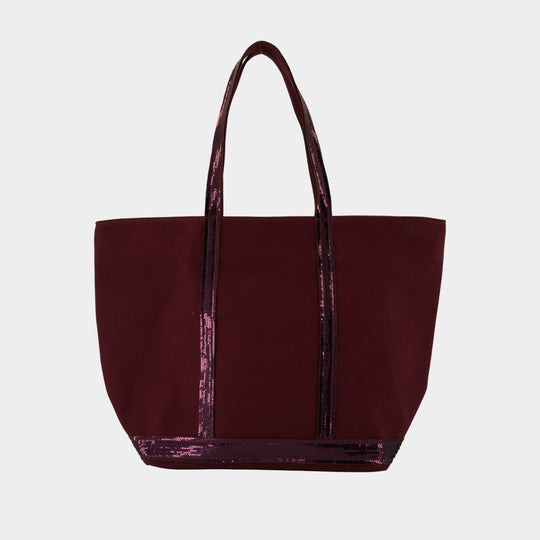L Zippe Shopper Bag - Vanessa Bruno - Cotton - Purple