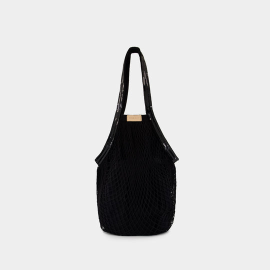 Shoulder Bag - Vanessa Bruno - Cotton - Black
