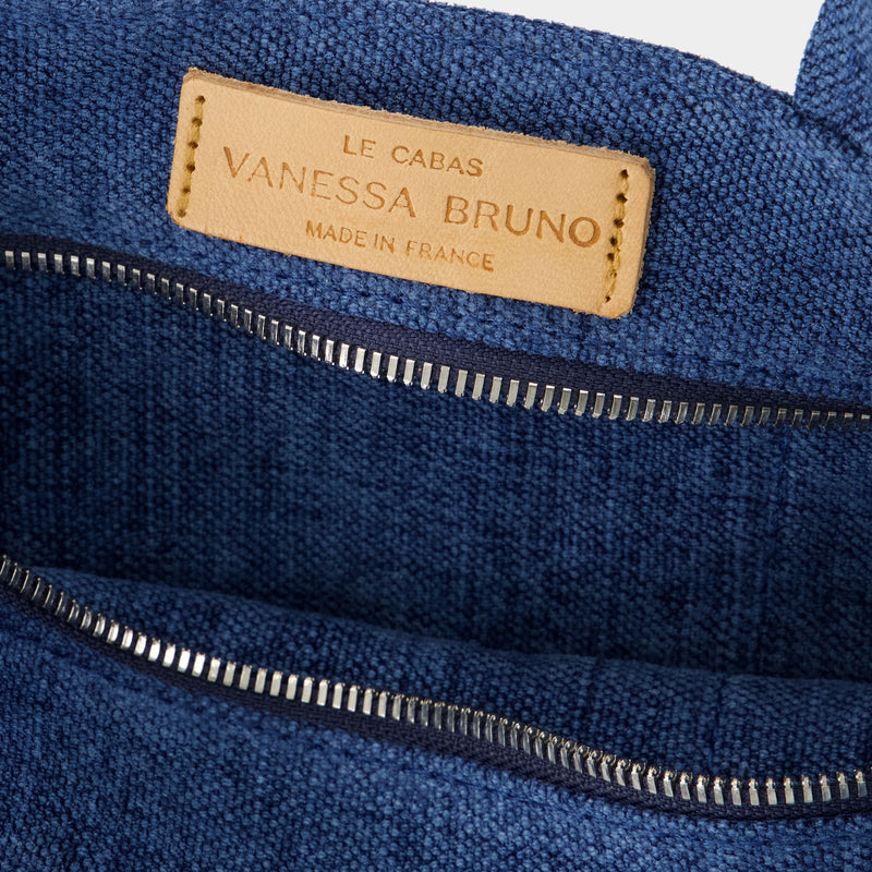 Xs Shoulder Bag - Vanessa Bruno - Linen - Blue