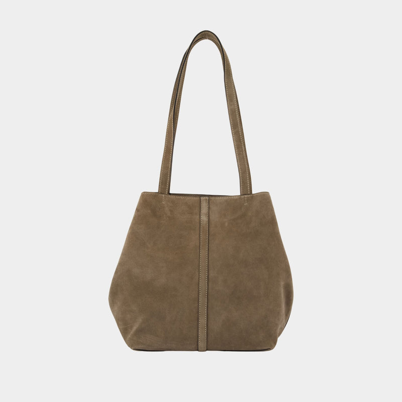 トートバッグ Vanessa Bruno Pm Shopper Bag - Leather - Brown Pm Shopper Bag - Vanessa Bruno - Leather - Brown