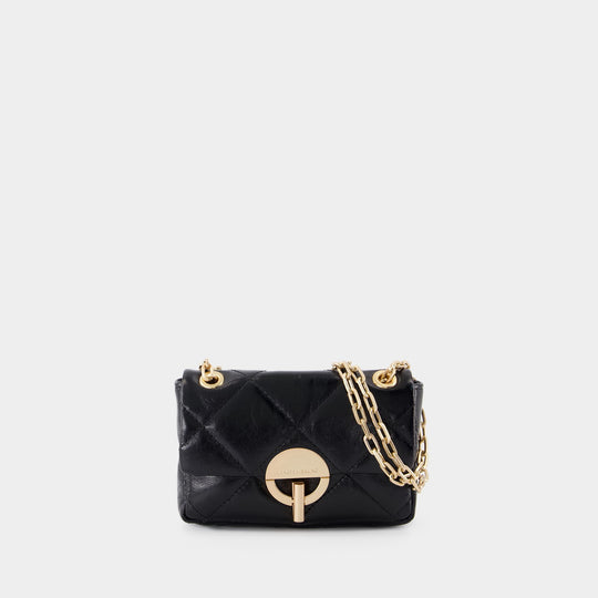 Nano Moon Shoulder Bag - Vanessa Bruno - Leather - Black
