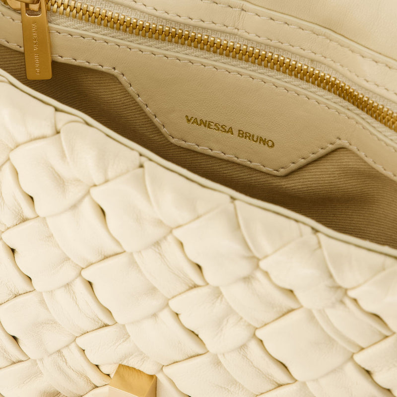 Moon Handbag - Vanessa Bruno - Leather - Beige