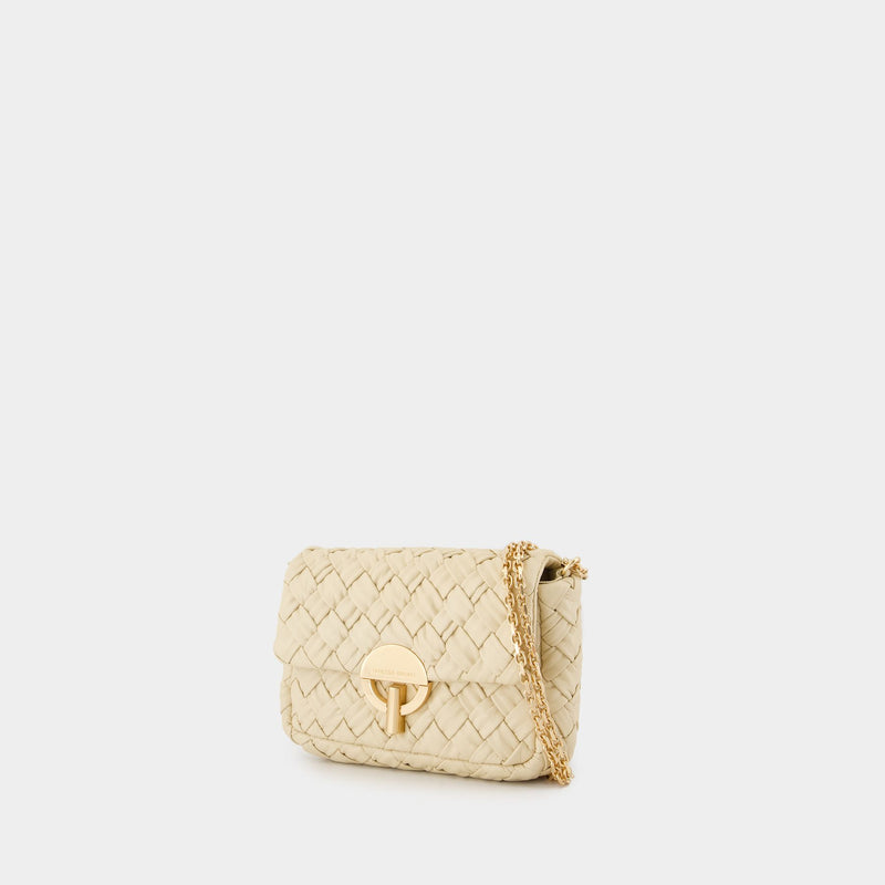 Moon Handbag - Vanessa Bruno - Leather - Beige