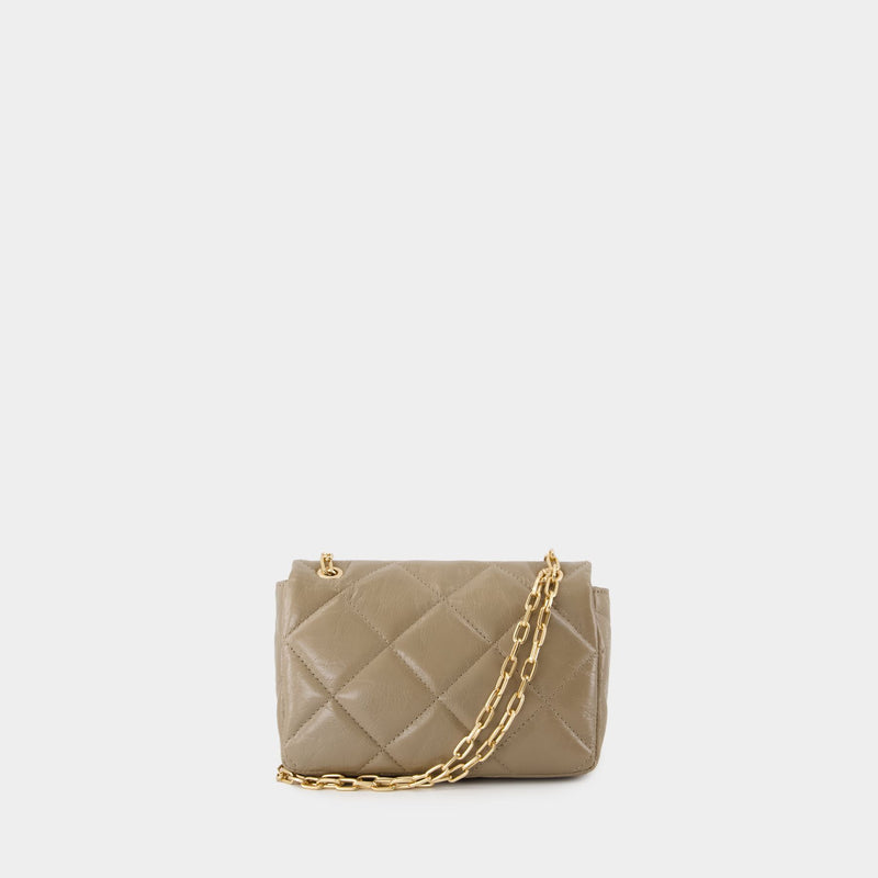Moon Medium Handbag - Vanessa Bruno - Leather - Brown
