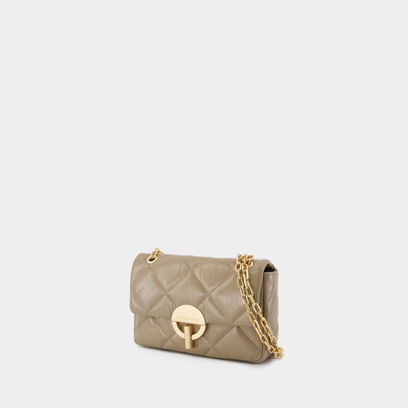 Moon Medium Handbag - Vanessa Bruno - Leather - Brown