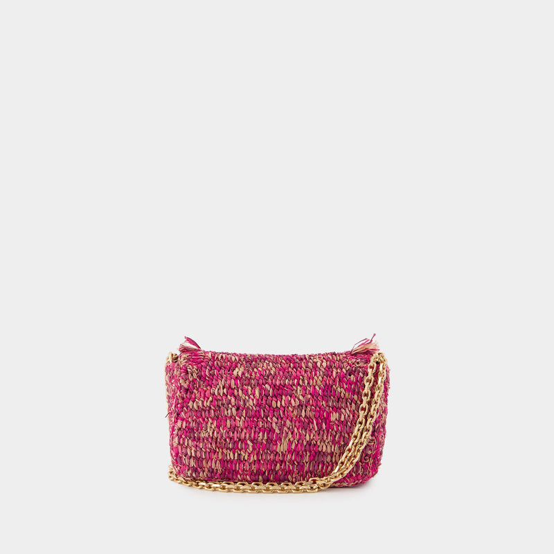 Nano Moon Crossbody - Vanessa Bruno - Cotton - Pink