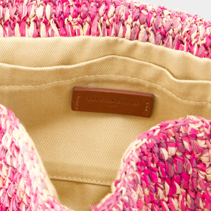 Nano Moon Crossbody - Vanessa Bruno - Cotton - Pink
