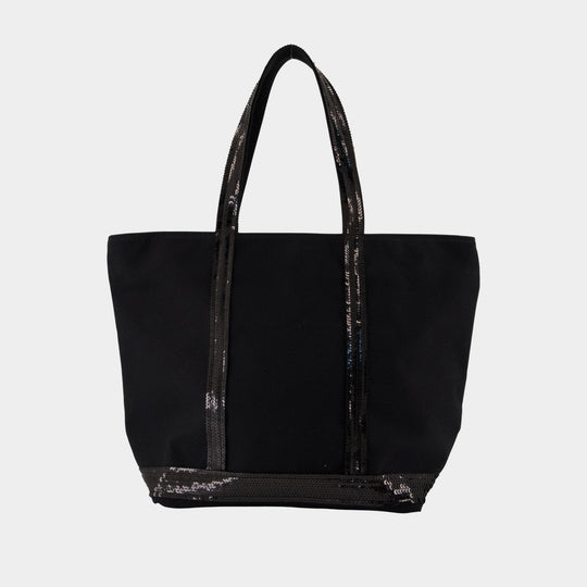 M Zippe Shopper Bag - Vanessa Bruno - Cotton - Black